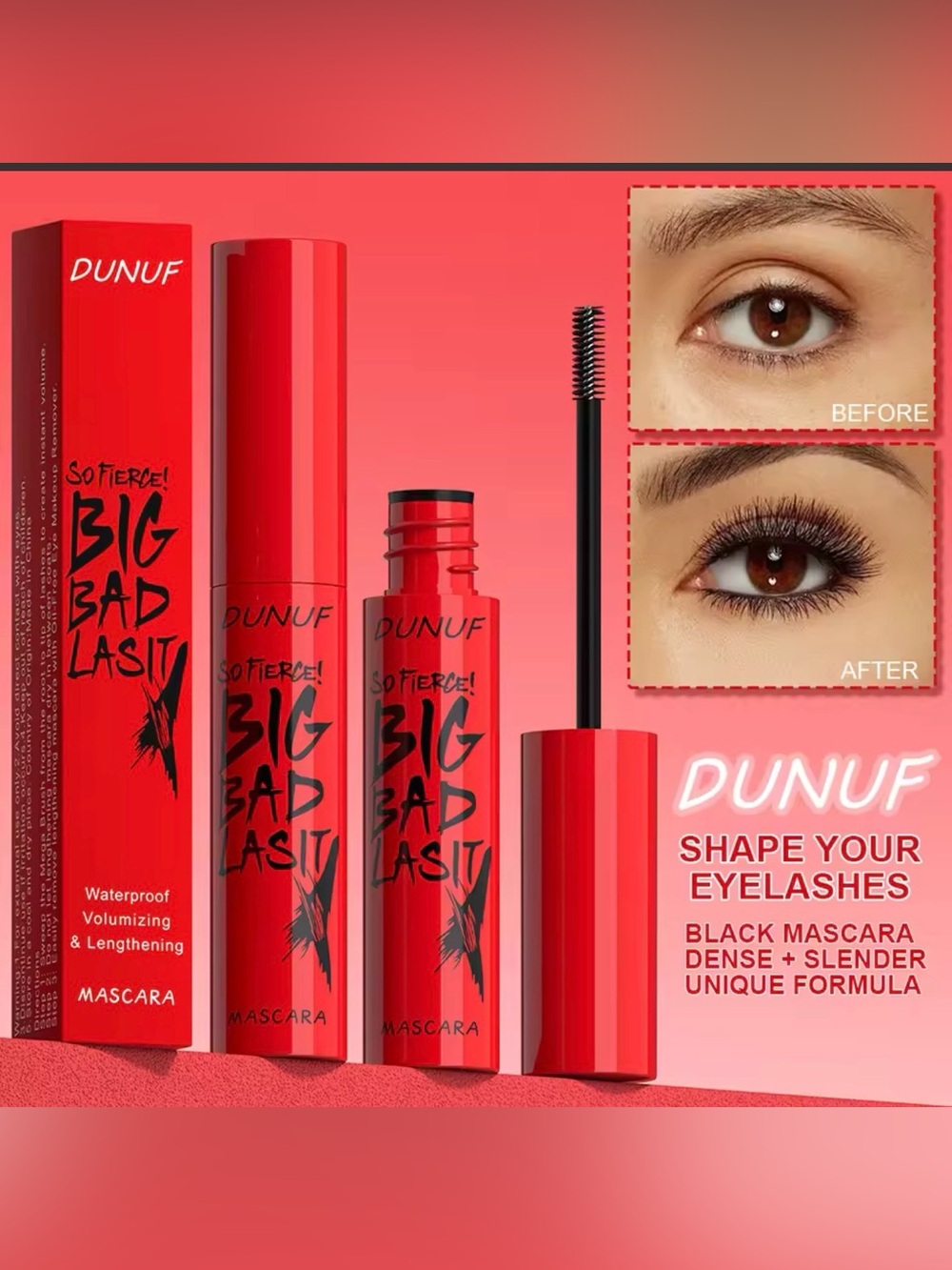 Big Bad Lash Black Mascara - Volumizing & Lengthening